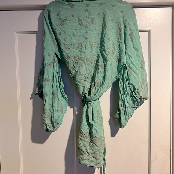 Spell Tribal Kimono - Sage - OS - Vintage - Picture 4 of 11